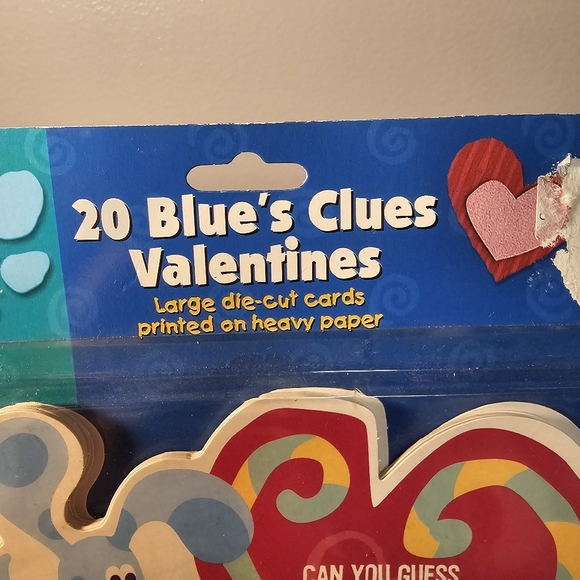 2002 Nick Jr. Blue's Clues Valentines - Picture 3 of 7